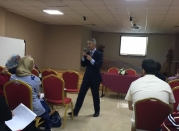 Professional Development training in Reading and Writing at Dubai National School, Dubai, UAE presented by Dr. Chris Weber on 14 November 2016 Monday