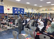 Professional Development training in Reading and Writing at New World American School, Sharjah, UAE presented by Dr. Chris Weber on 15 November 2016 Tuesday